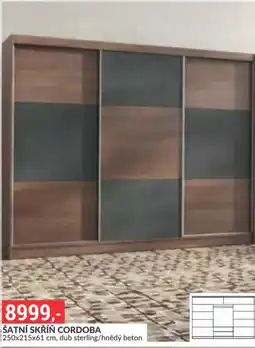 Baumax Šatní skříň cordoba nabídka