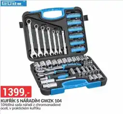 Baumax Gude kufřík s nářadím gwzk 104 nabídka