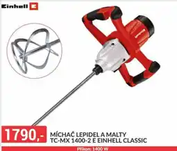 Baumax Einhell Míchač lepidel a malty tc-mx 1400-2 e einhell classic nabídka