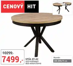 Baumax Stůl st-42 nabídka