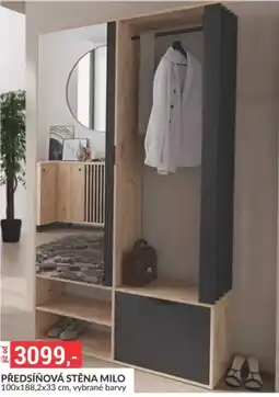 Baumax Předsíňová stěna milo nabídka