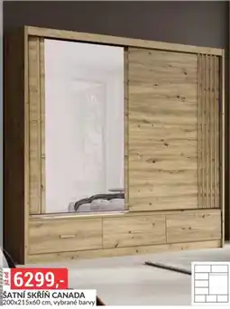 Baumax Canada šatní skříň nabídka