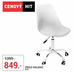 Baumax Židle milano bílá nabídka