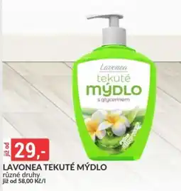 Baumax Lavonea tekuté mýdlo nabídka