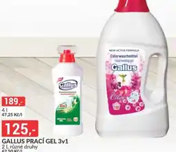 Baumax Gallus prací gel 3v1 nabídka