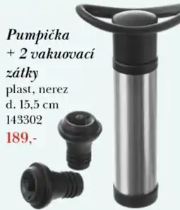 Orion Pumpička + 2 vakuovací zátky nabídka