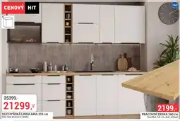 Baumax Aria kuchyňská linka 255 cm nabídka