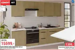 Baumax Cremona kuchyňská linka 260 cm nabídka