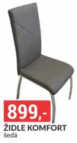 Baumax Židle komfort šedá nabídka