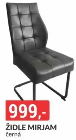 Baumax Židle Mirjam černá nabídka
