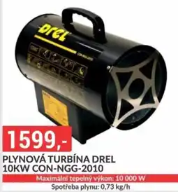 Baumax Drel plynová turbína 10kw con-ngg-2010 nabídka