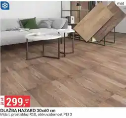 Baumax Dlažba hazard 30x60 cm nabídka
