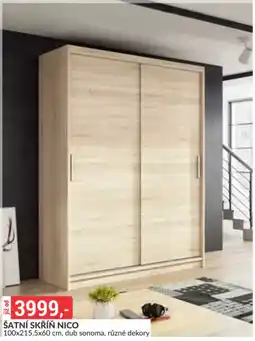 Baumax Nico šatní skříň nabídka