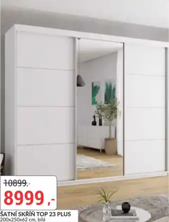Šatní skříň top 23 plus