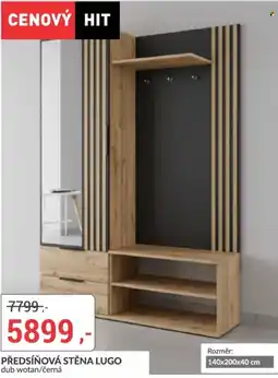 Baumax Předsíňová stěna lugo nabídka