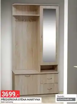 Baumax Martyna předsíňová stěna nabídka