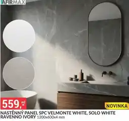 Baumax Afirmmax nastěnný panel spc velmonte white, solo white ravenno ivory nabídka