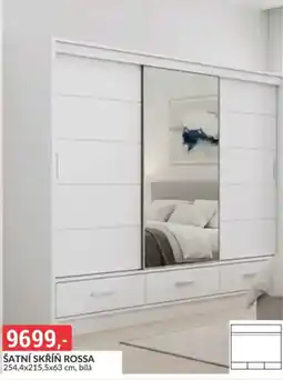 Baumax Rossa šatní skříň nabídka