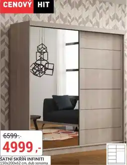 Baumax Šatní skříň infiniti nabídka