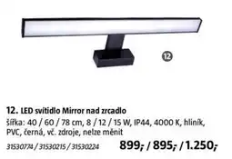 Bauhaus Led svitidlo mirror nad zrcadlo nabídka
