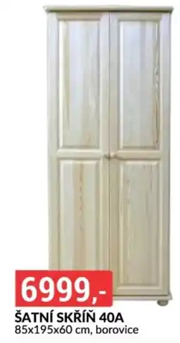 Baumax Šatní skříň 40A nabídka
