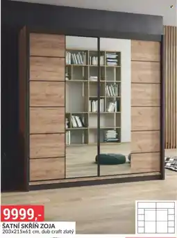 Baumax Zoja šatní skříň nabídka