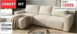 Baumax Dalia rohová sedací souprava nabídka