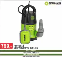 Baumax Fieldmann ponorné čerpadlo fvc 2001-ec nabídka