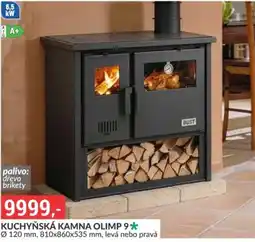 Baumax Bust kuchyňská kamna olymp 9* nabídka