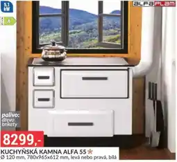 Baumax AlfaPlam kuchyňská kamna alfa 55 nabídka
