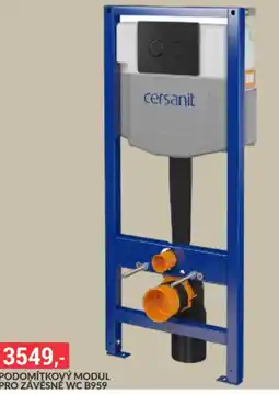Baumax Cersanit podomítkový modul pro závěsné wc b959 nabídka