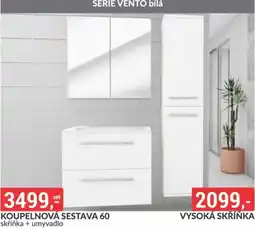 Baumax Serie Vento bílá nabídka