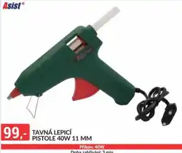 Baumax Asist tavná lepicí pistole 40w 11 mm nabídka