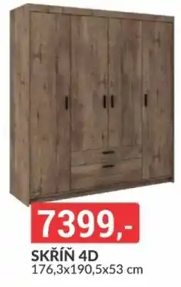 Baumax Skříň 4D nabídka