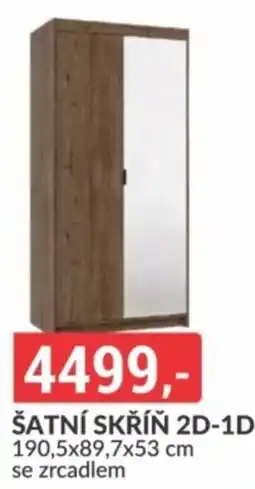 Baumax Šatní skříň 2D-1D nabídka