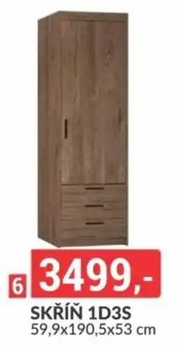 Baumax Skříň 1D3S nabídka