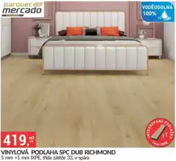 Baumax Parquet Mercado Vinylová podlaha SPC dub Richmond nabídka