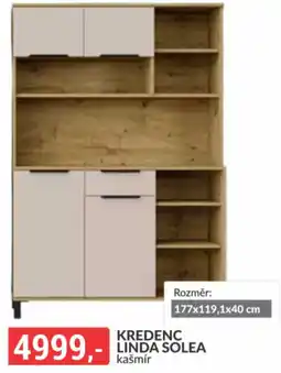 Baumax Kredenc linda solea kašmír nabídka