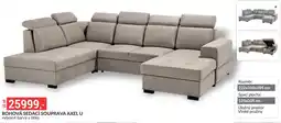 Baumax Axel U rohová sedací souprava nabídka