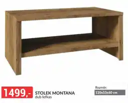 Baumax Stolek montana dub lefkas nabídka