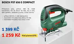 Planeo Elektro Bosch pst 650 e compact nabídka