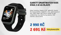 Planeo Elektro Garett smartwatch kids essa 2 ai 4g black nabídka