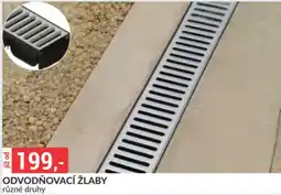 Baumax Odvodňovací žlaby nabídka