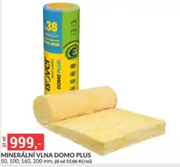 Baumax Isover minerální vlna domo plus nabídka
