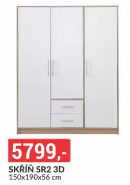 Baumax Skříň sr2 3d nabídka