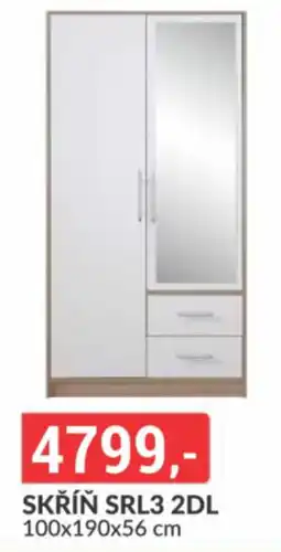 Baumax Skřín SRL3 2DL nabídka