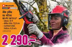 Hornbach Einhell aku pilka na větve ge-ps 18/15 li* nabídka