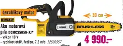 Hornbach DeWalt aku motorová pila dcmcs565n-xj* nabídka