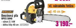 Hornbach Riwall benzínová pila RPCS 5040 nabídka