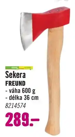 Hornbach Freund sekera nabídka